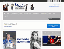 Tablet Screenshot of musicinstruct.com